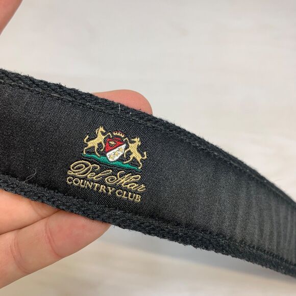 Nexbelt Del Mar Country Club Ratchet Mens Belt Black Golf Adjustable No Holes main image 7